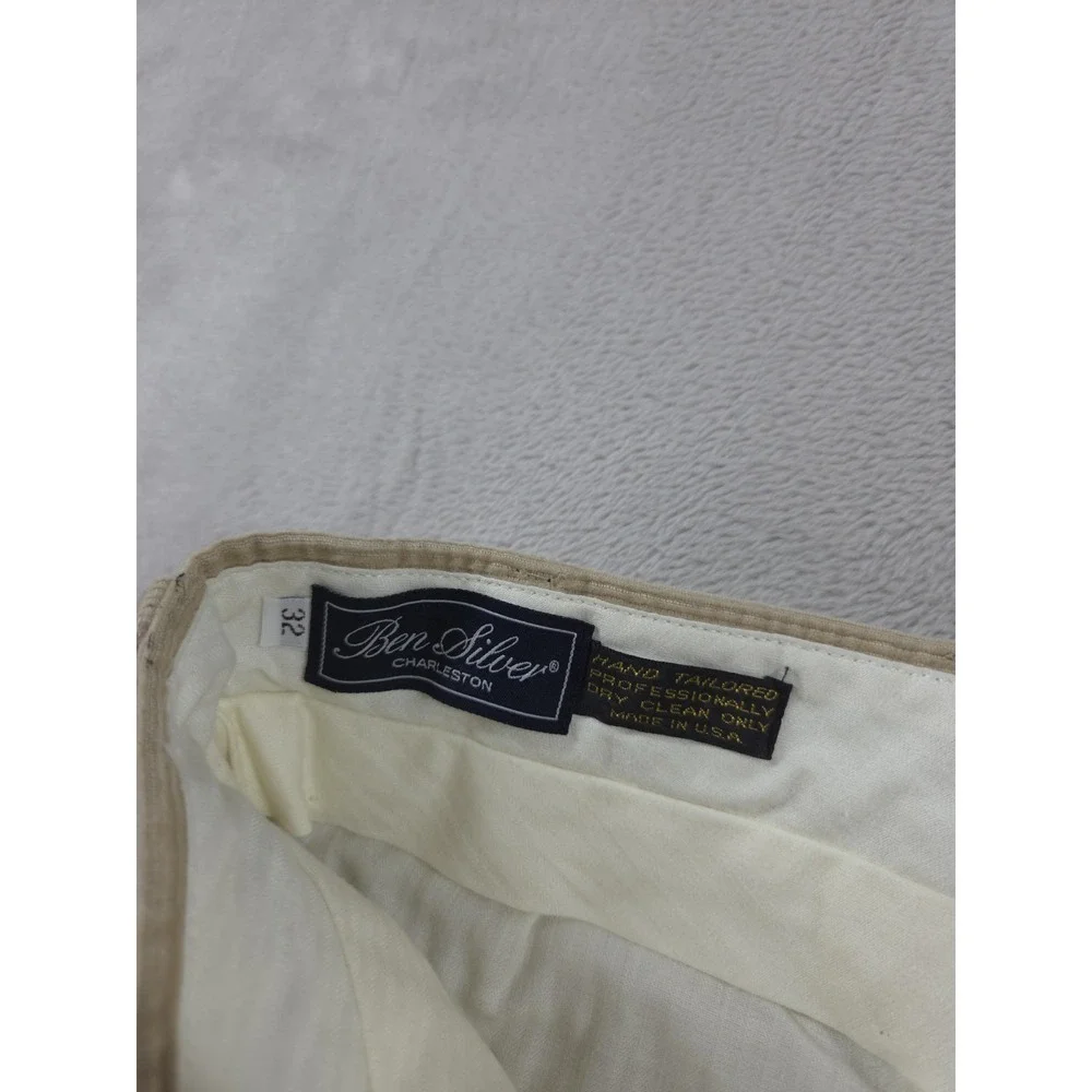 Ben Silver Corduroy Pants Mens 32x28‎ Tan